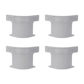 Lock Sheet Holders Set Heavy Duty Bed Sheet Holders With Fitted Sheet Straps Keep Sheets Firm Tight Corner Fitted For All Mattress Sizes Easy One (Option: Grey 4pcs)
